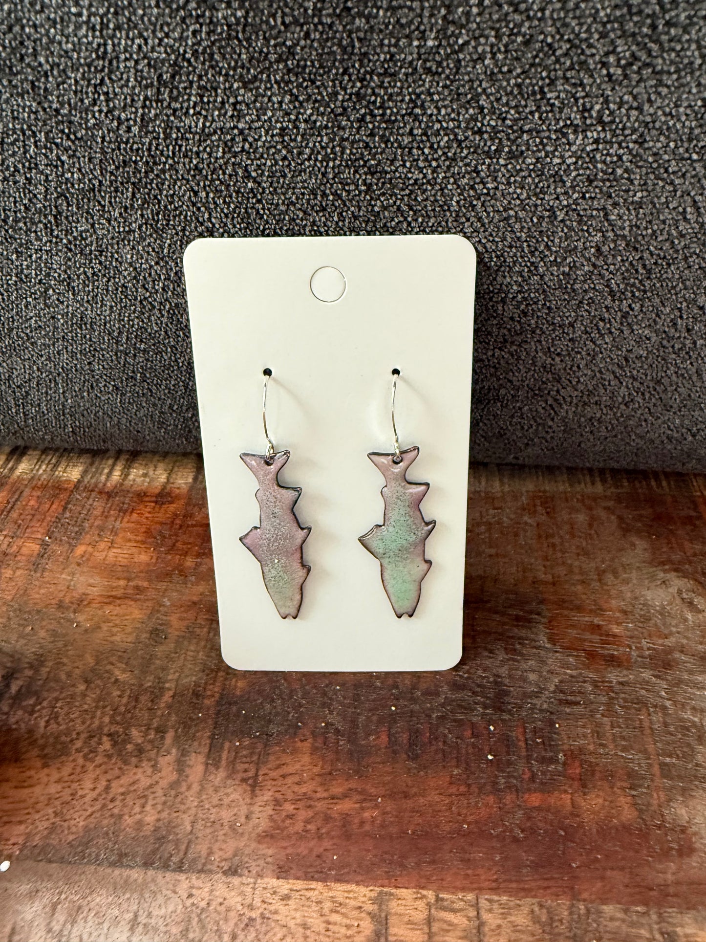 Pink and blue salmon