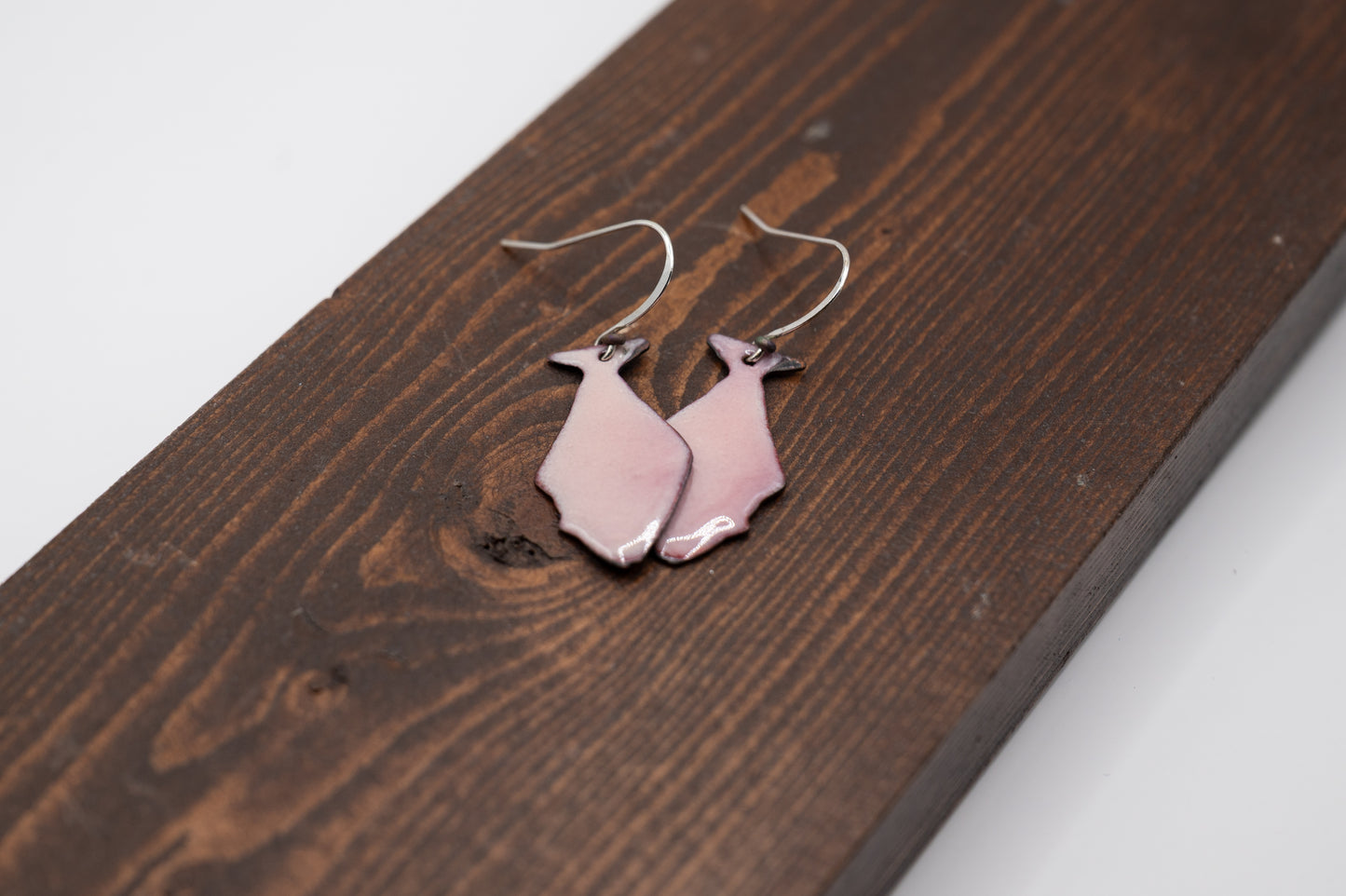 Halibut Enamel Earrings