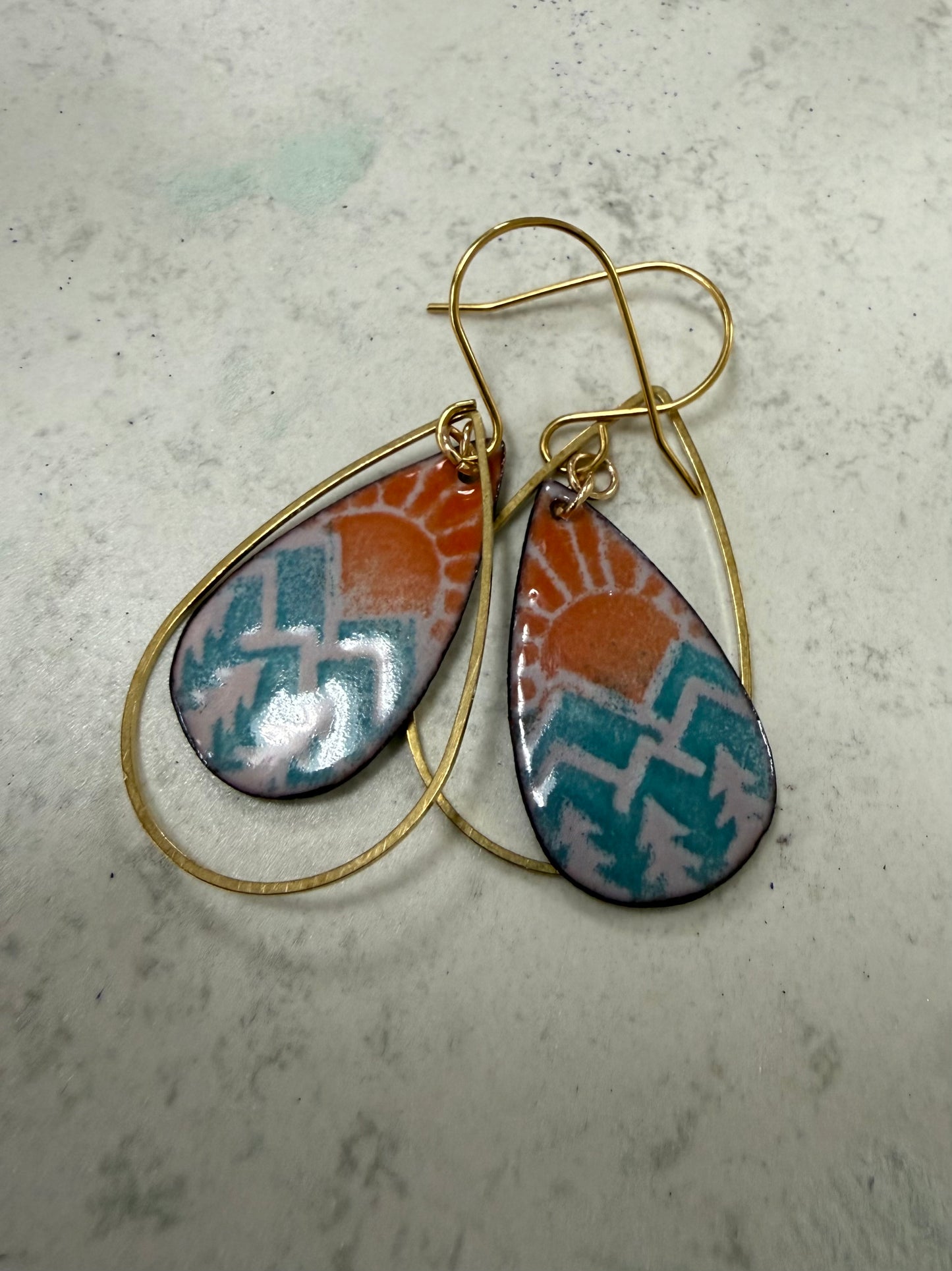 Bloom + AGC Copper Enamel Earring Workshop: Saturday, April 18th
