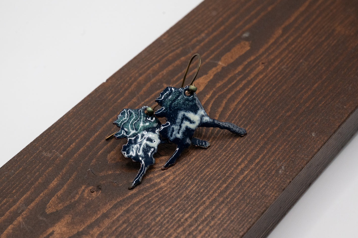 Alaska Enamel Earrings