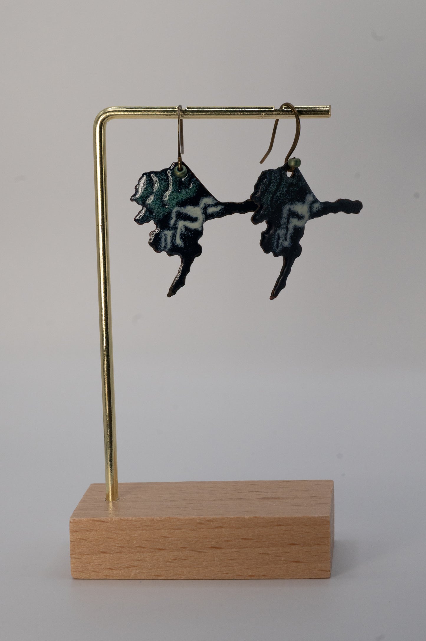 Alaska Enamel Earrings
