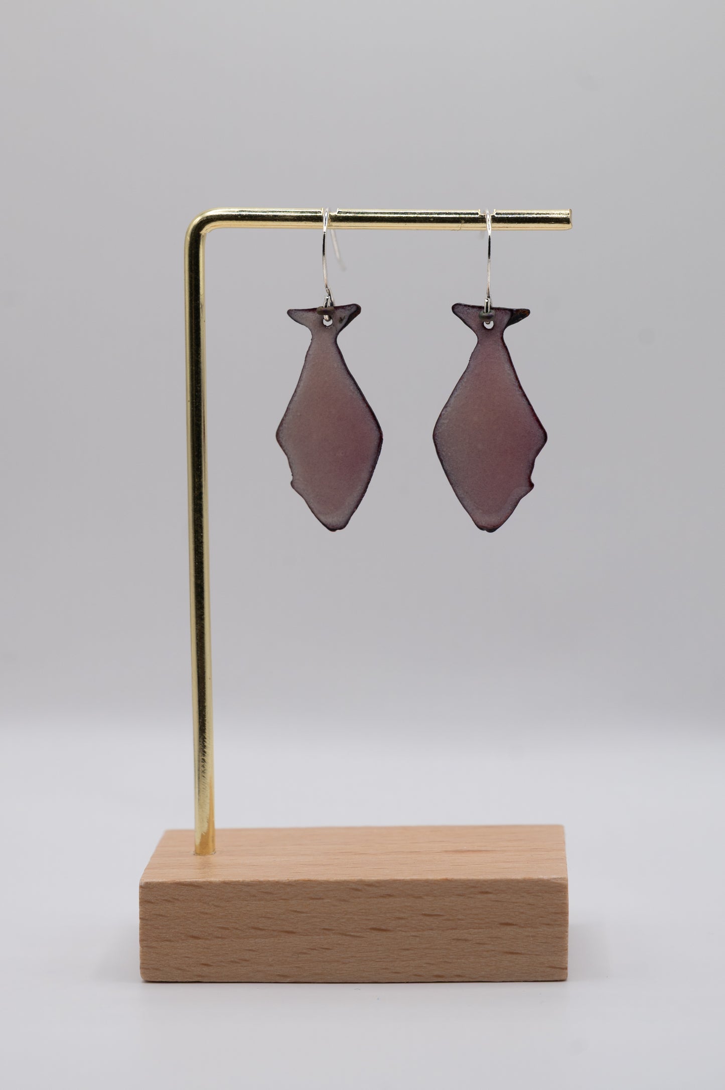 Halibut Enamel Earrings