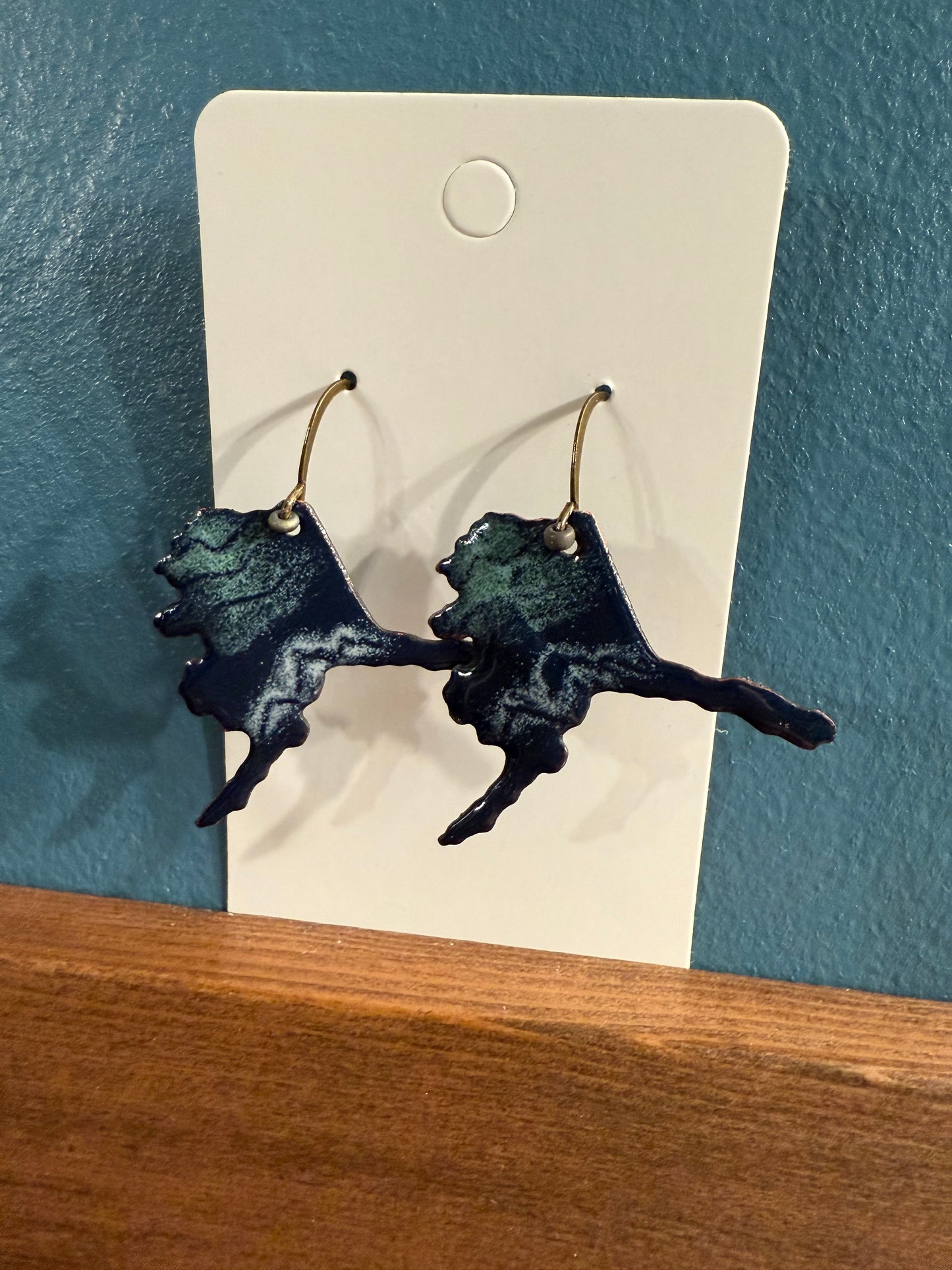 Alaska Enamel Earrings