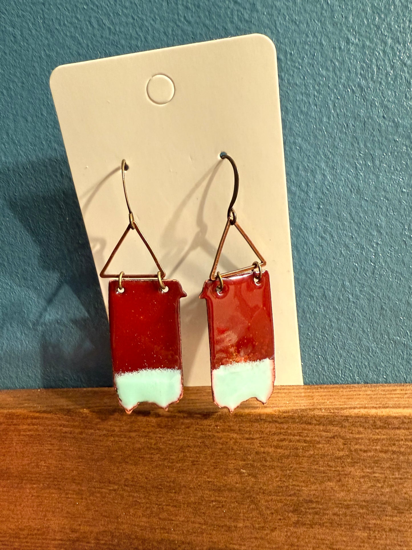 Pennsylvania Enamel Earrings