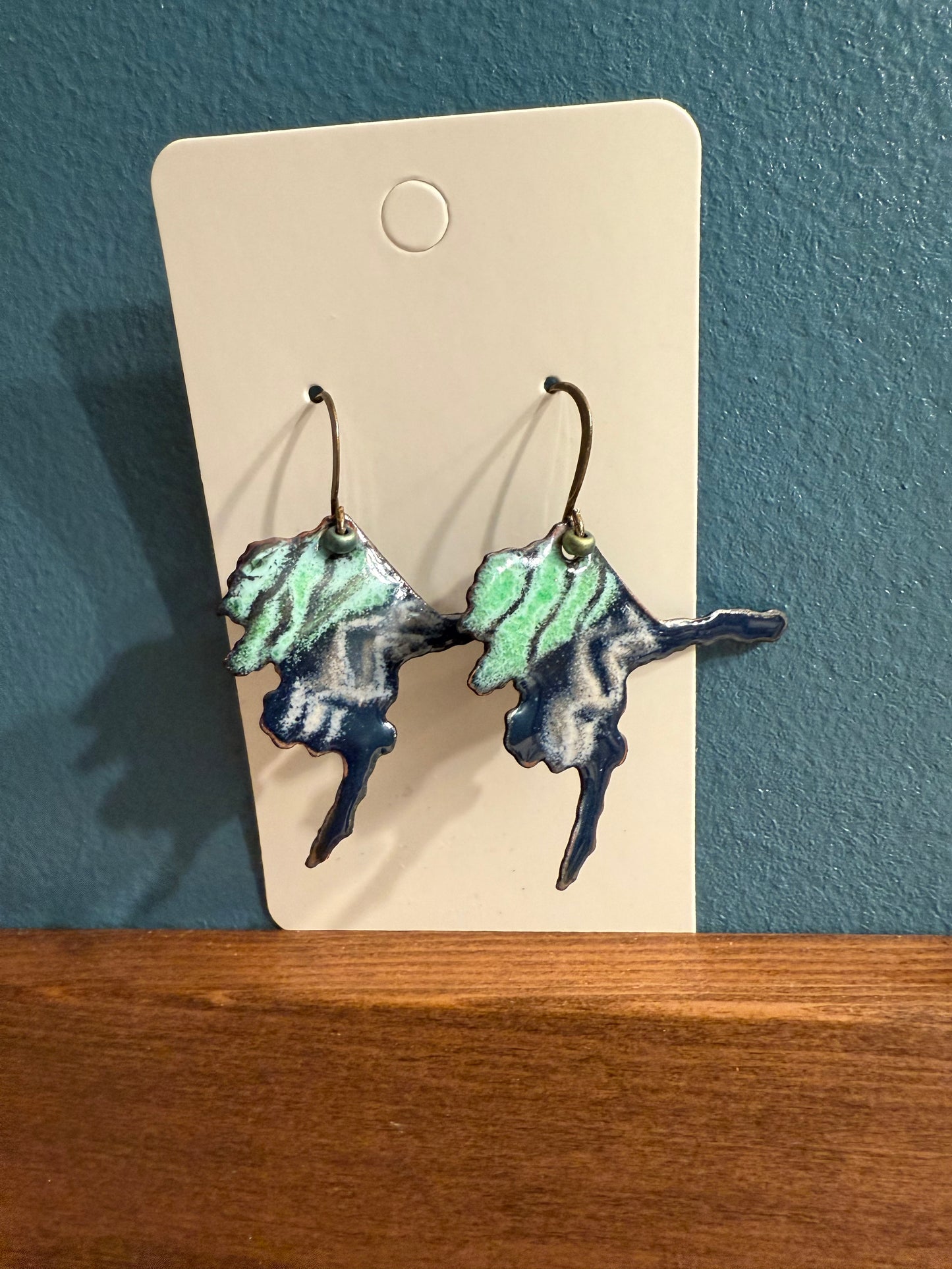 Alaska Enamel Earrings